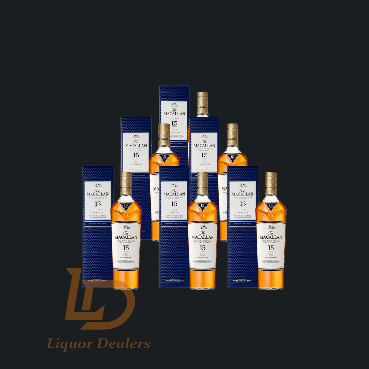 6x Macallan Double Cask 15 YO (Case Deal)