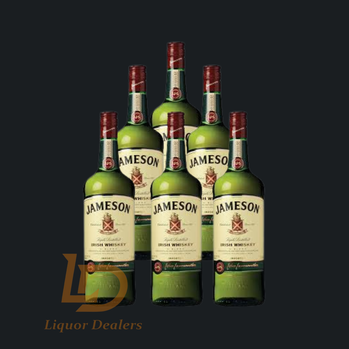 Jameson 1L 6x Bottles (Case Deal)