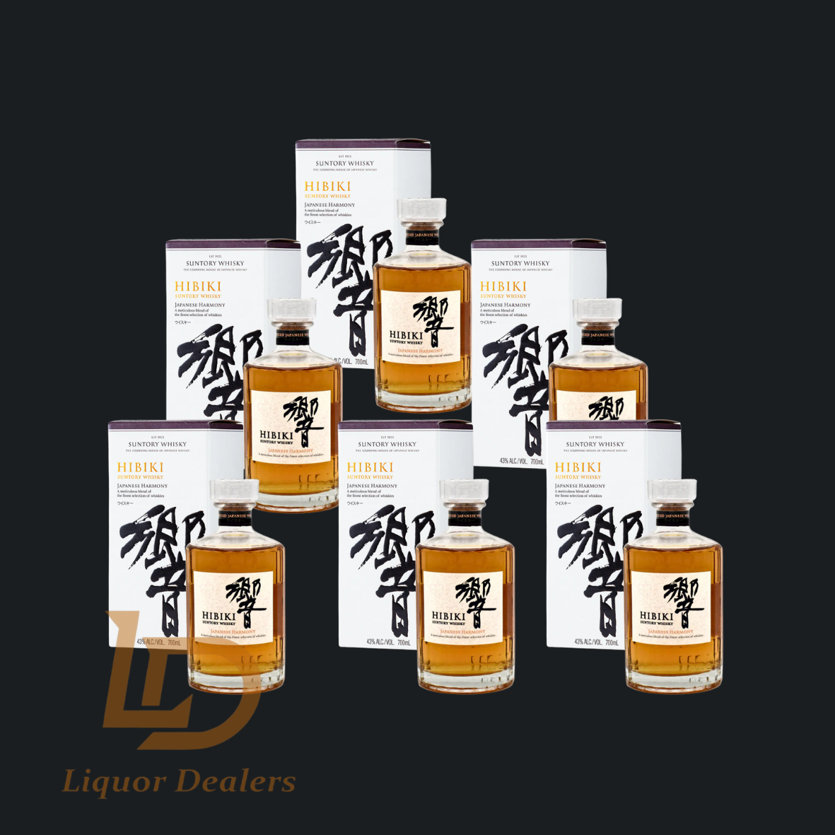 6x Hibiki Harmony 700ml (Case Deal)
