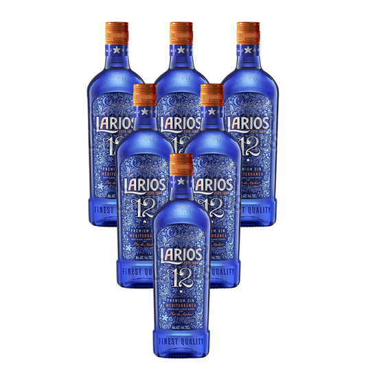 6x Larios 12 1 Litre (Case Deal)
