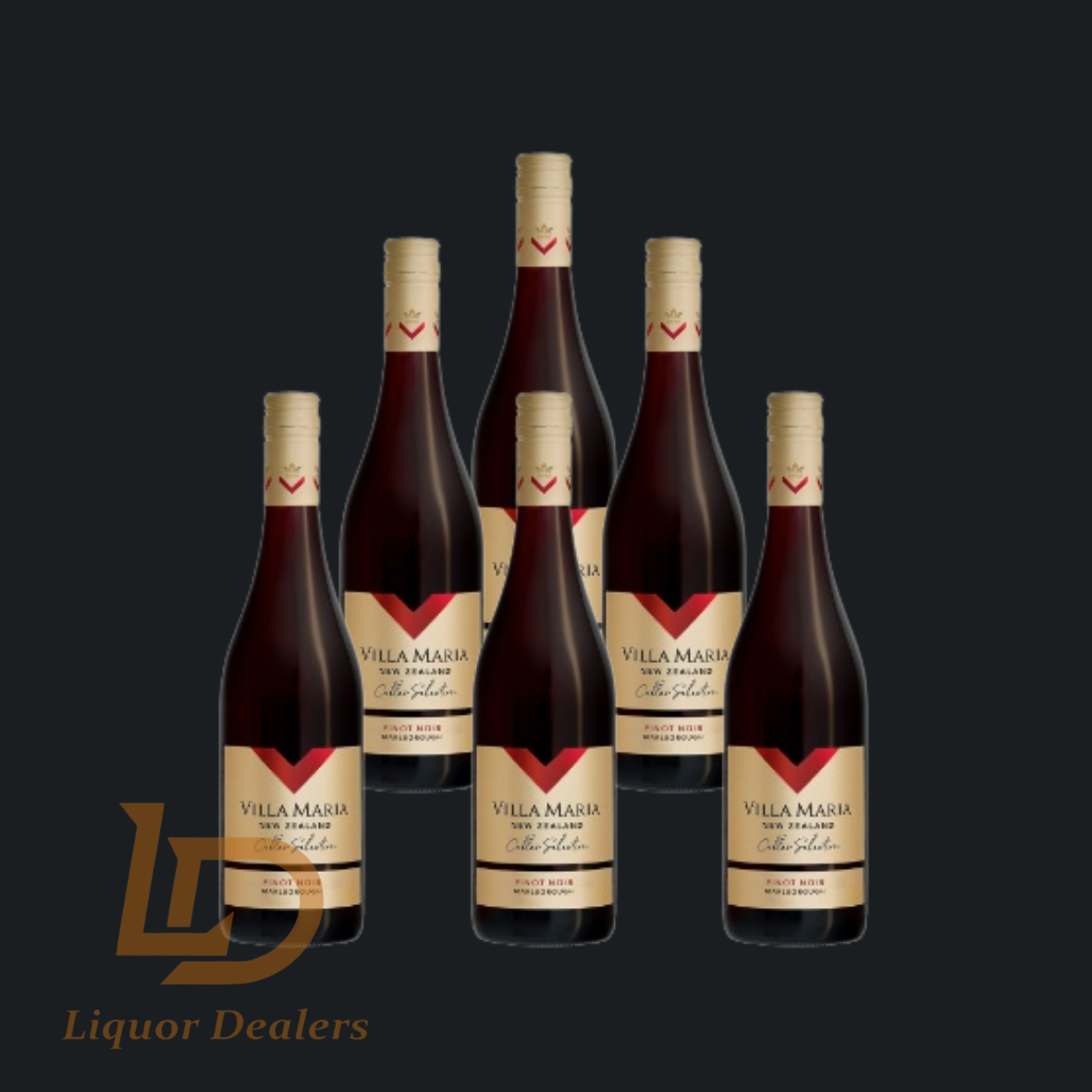 6x Villa Maria Cellar Selection Pinot Noir (Case Deal)