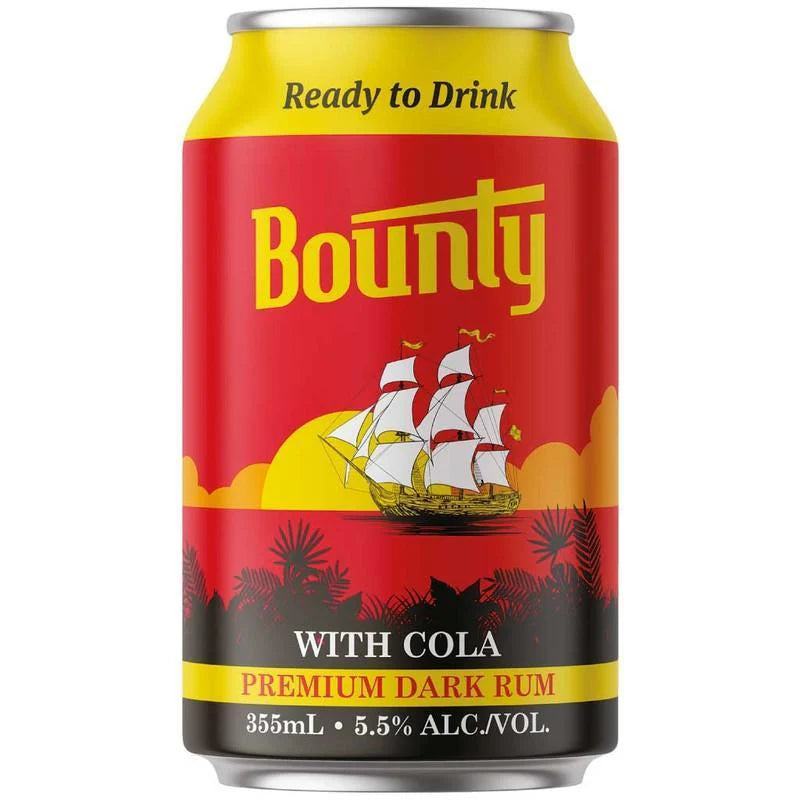 Fiji Bounty & Cola 24pk Cans 355ml 5.5%