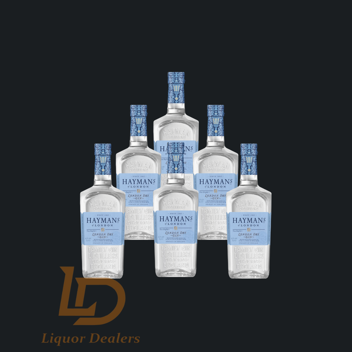 6x Haymans 1 Litre (Case Deal)