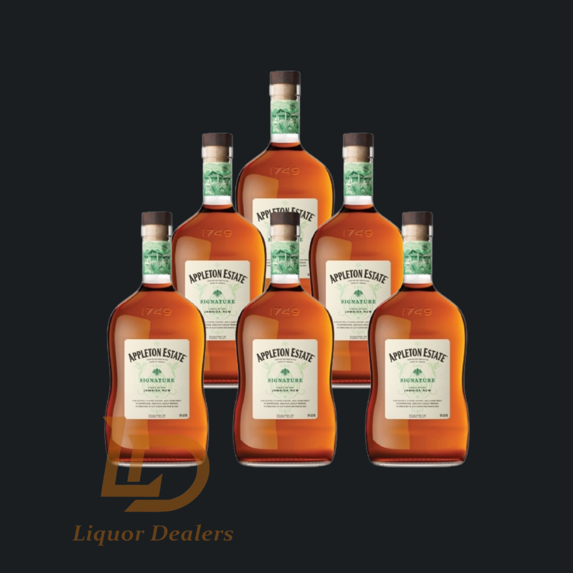 6x Appleton Signature 1 Litre (Case Deal)