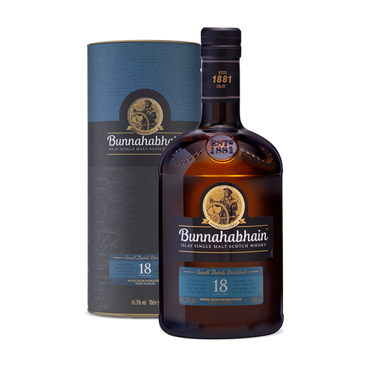 Bunnahabhain 18 YO Islay Single Malt Scotch Whisky 46.3% 700ml