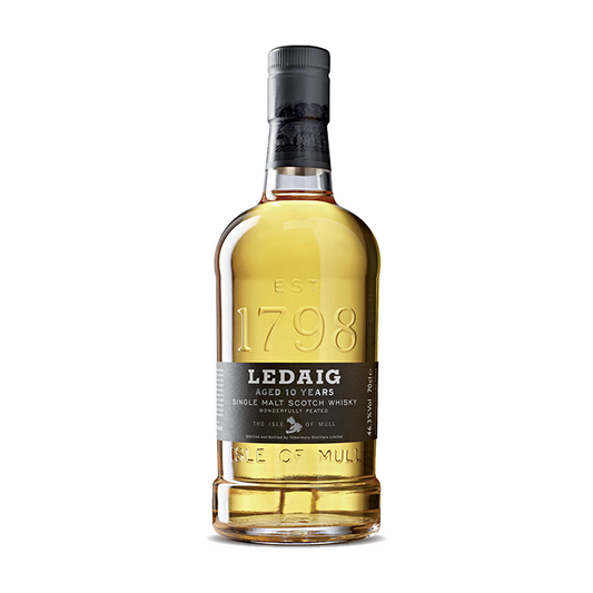 Ledaig 10 YO Isle of Mull Single Malt Scotch Whisky 46.3% 700ml
