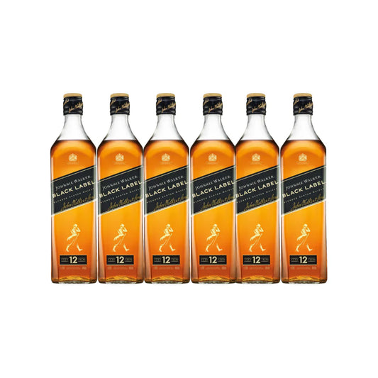 6x Johnnie Walker Black Label 1 Litre (Case Deal)