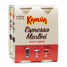 Kahlua Espresso Martinis 4pk