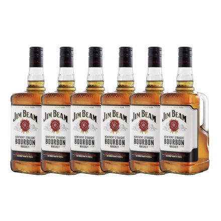 6x Jim Beam 1.75L (Case Deal)