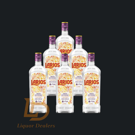 6x Larios Original 1 Litre (Case Deal)