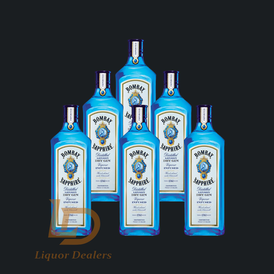 6x Bombay Sapphire 1L (Case Deals)