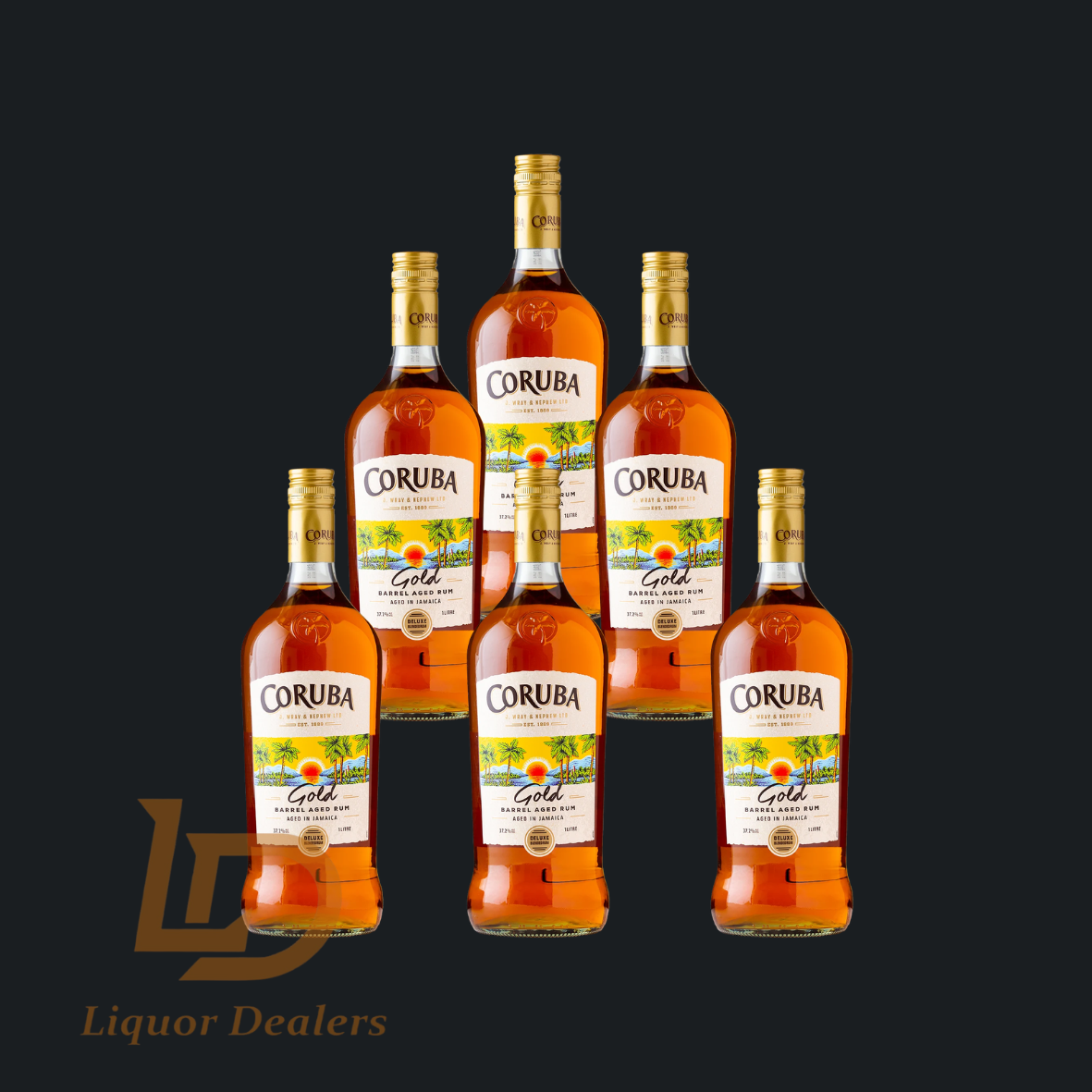 Coruba Raspberry 6x Coruba Gold 1 Litre (Case Deal) – Liquor Dealers