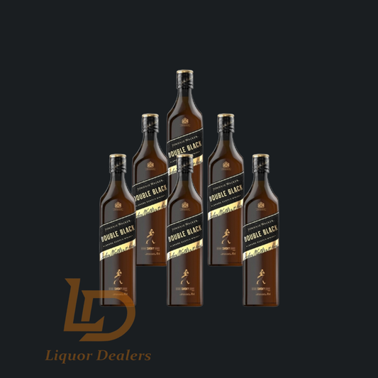 6x Johnnie Walker Double Black 1 Litre (Case Deal)
