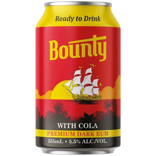 Fiji Bounty & Cola 24pk Cans 355ml 5.5%