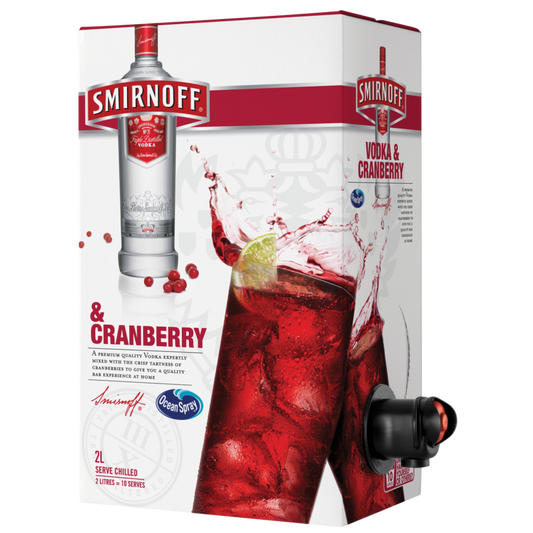 Smirnoff Cranberry Cask 2L