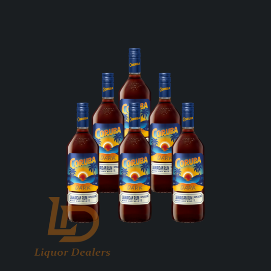 6x Coruba Dark 1 Litre (Case Deal)