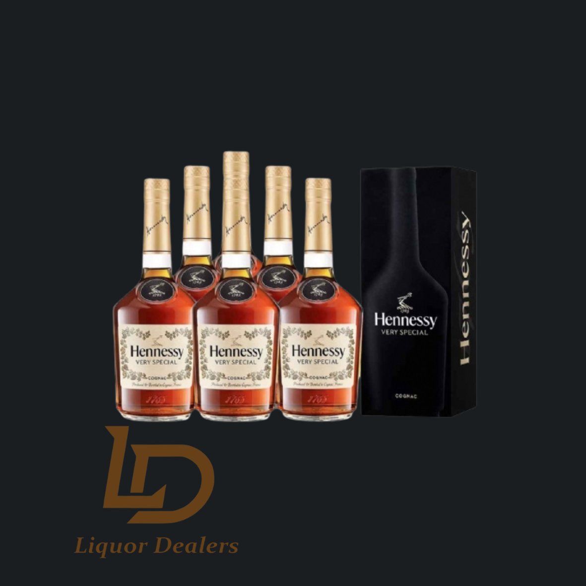 6x Hennessy VS 700ml (Case Deal)