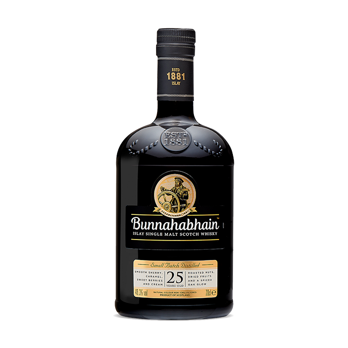 Bunnahabhain 25 YO Islay Single Malt Scotch Whisky 46.3% 700ml