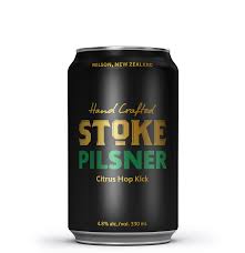 Stoke Pilsner 6pk Cans